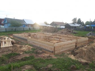 Одноэтажный дом из газобетона с гаражом